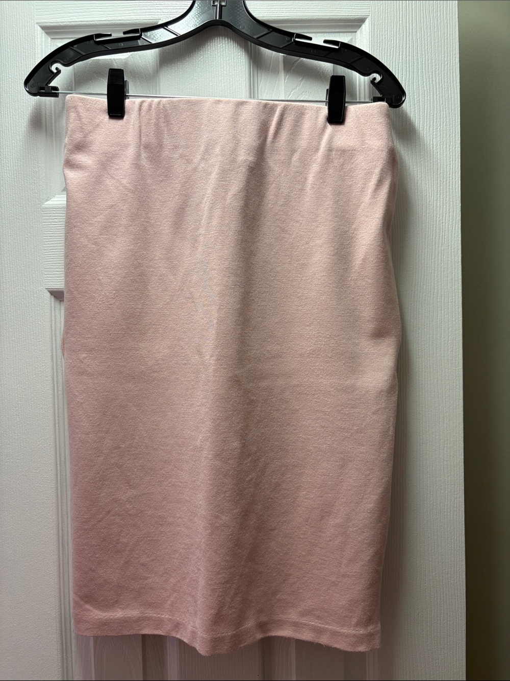 Women's Soft Pink Pencil Skirt